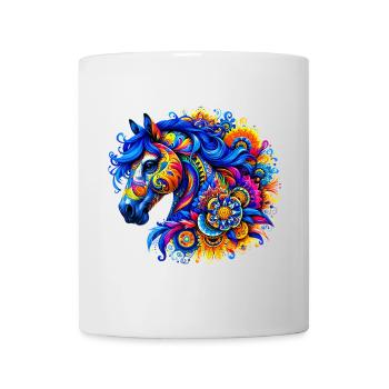 Cheval - Mug blanc - blanc - Devant