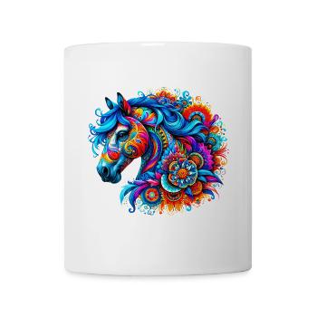 Pferd - Tasse - Weiß - Vorne