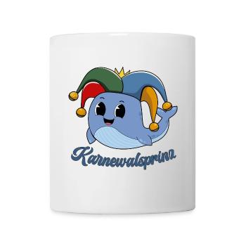 Karnewalsprinz Wortwitz Wortspiele Karneval Kostüm - Tasse - Weiß - Vorne