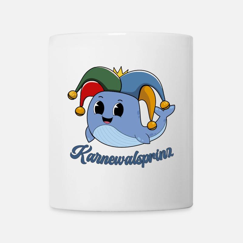 Karnewalsprinz Wortwitz Wortspiele Karneval Kostüm - Tasse - Weiß