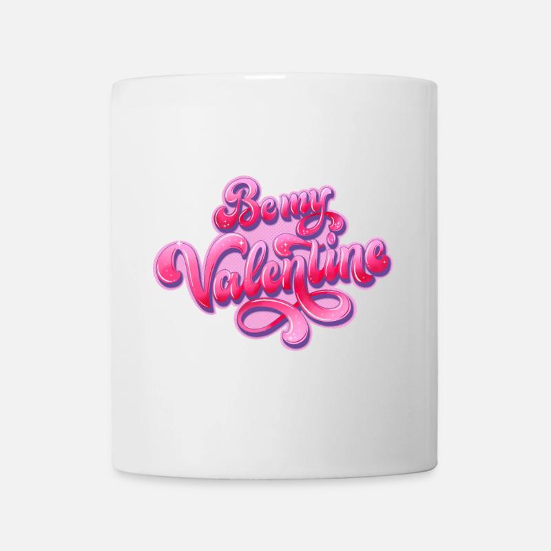 Sois mon Valentin - Mug blanc - blanc
