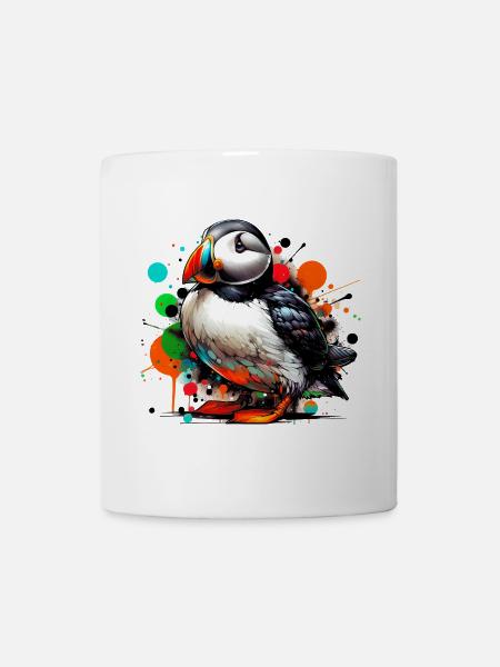 Puffin - Mug - white