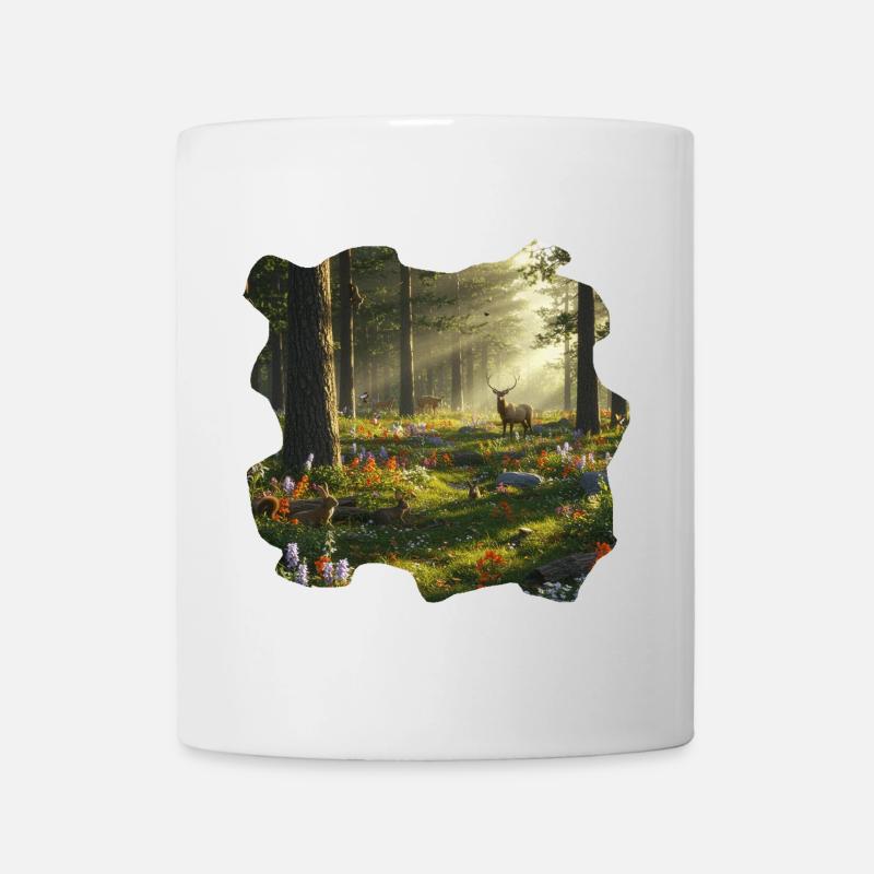 Forêt / Forest - Mug blanc - blanc
