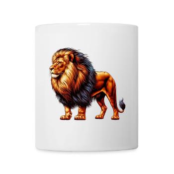 Lion - Mug - white - Front