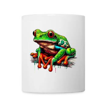 Grenouille - Mug blanc - blanc - Devant