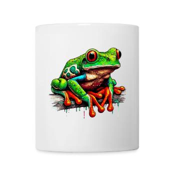 Grenouille - Mug blanc - blanc - Devant