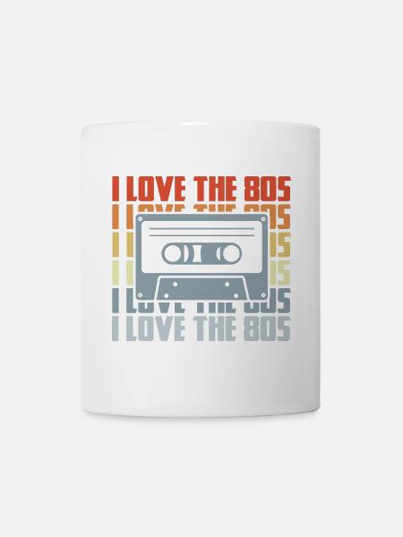 Amant des années 80 - Mug blanc - blanc
