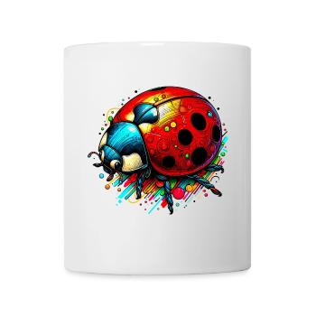 Marienkäfer - Tasse - Weiß - Vorne
