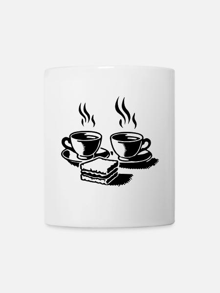Kaffee Pause - Tasse - Weiß