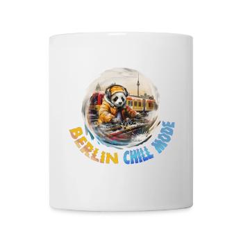 Berlin Chill Mode! – Cool Berlin Panda Souvenir - Mug - white - Front
