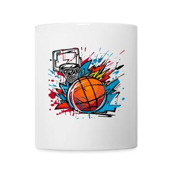 Basketball Graffiti - Mug - white - Front