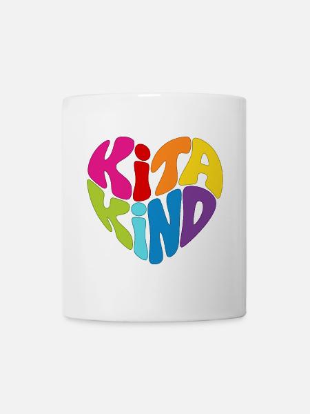 Kitakind Kita Kind - Tasse - Weiß