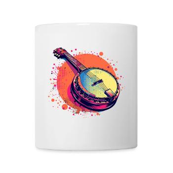 Look banjo comique - Mug blanc - blanc - Devant