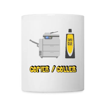 Copy and paste - Mug - white - Front