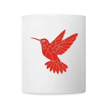 Red Hummingbird - Mug - white - Front