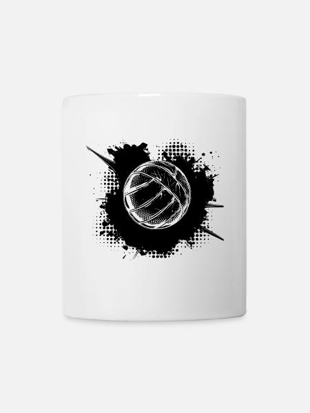 Volleyball Ball - Tasse - Weiß