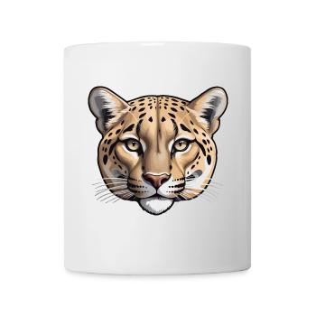 Tiger Head - Animal Design - Tasse - Weiß - Vorne