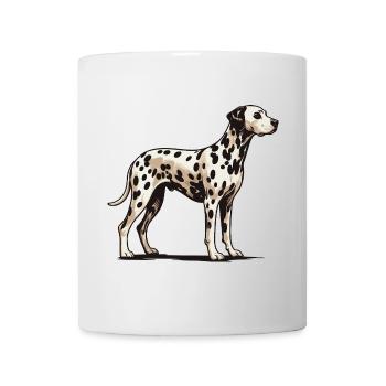 Dalmate - Mug blanc - blanc - Devant