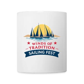 Segel Fest - Tasse - Weiß - Vorne