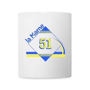 Die Marne - Tasse - Weiß - Vorne