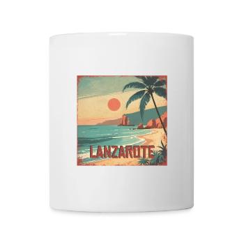 Lanzarote - Mug blanc - blanc - Devant