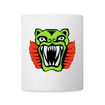 Tiger illustration magic jungle ancient style - Tasse - Weiß - Vorne