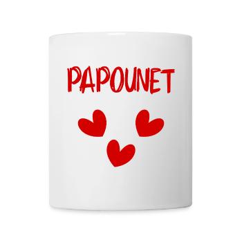 PAPOUNET. DAD. FATHER'S DAY. HAPPY FATHER'S DAY - Mug - white - Front