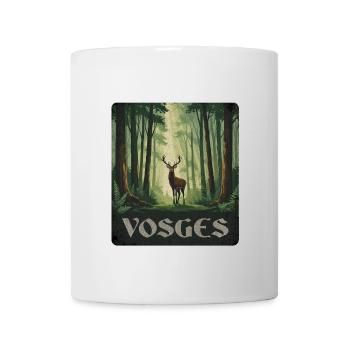 Vosges Hirsch Wald - Tasse - Weiß - Vorne