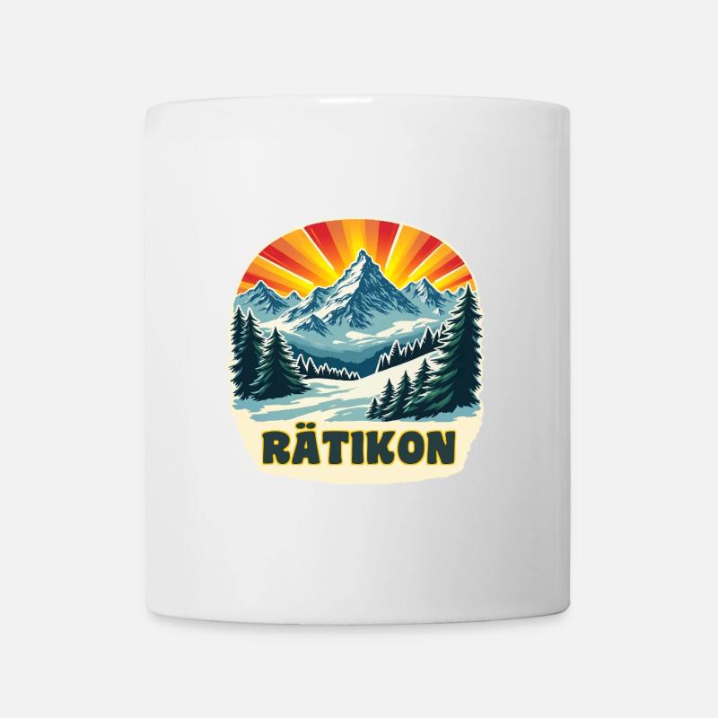 Raetikon Rätikon - Mug blanc - blanc