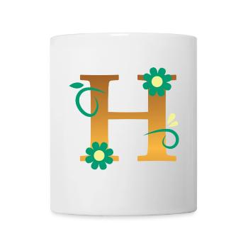 H - Tasse - Weiß - Vorne