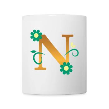 N - Tasse - Weiß - Vorne