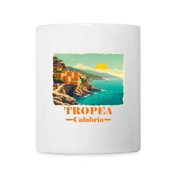Tropea Calabria orange - Mug - white - Front