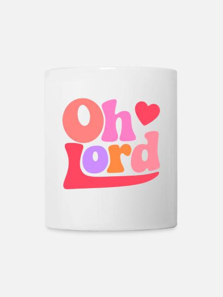 Oh Lord - Mug - white
