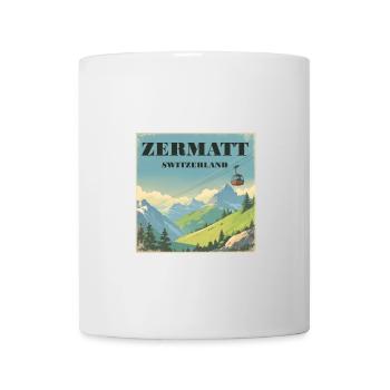 Zermatt - Tasse - Weiß - Vorne