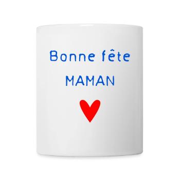 HAPPY BIRTHDAY. HAPPY MOTHER'S DAY. MOM. MOTHER'S DAY - Mug - white - Front