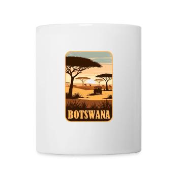 Botswana Afrique Safari - Mug blanc - blanc - Devant