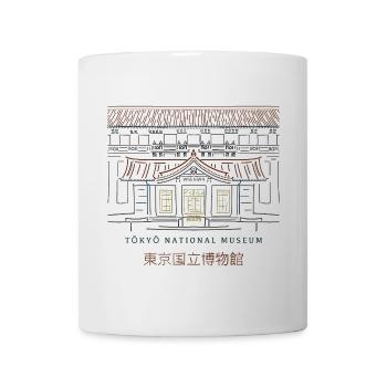 Tokio, Nationalmuseum, Kunst, Handzeichnung Japan - Tasse - Weiß - Vorne