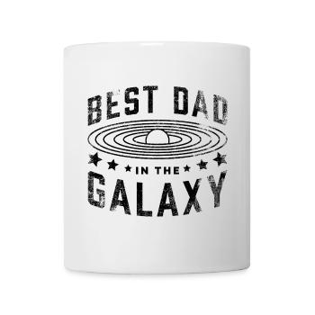 Bester Vater der Galaxis - Tasse - Weiß - Vorne