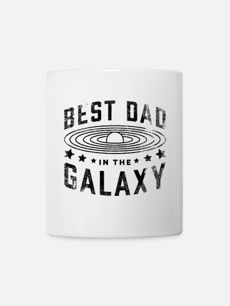 Bester Vater der Galaxis - Tasse - Weiß