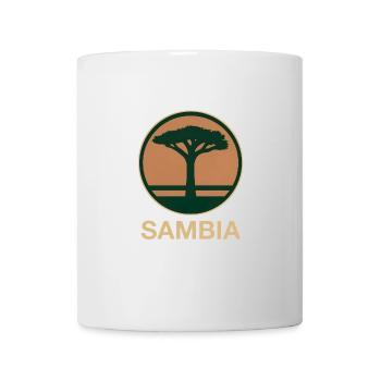 Zambia Tree Round - Mug - white - Front
