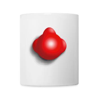 Funny Clown Nose - Mug - white - Front