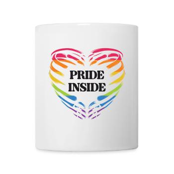 Mois de la fierté LGBT - Pride Inside - Mug blanc - blanc - Devant