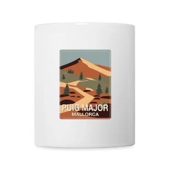 Puig Major - Mug blanc - blanc - Devant