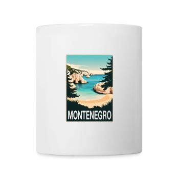 Montenegro - Tasse - Weiß - Vorne
