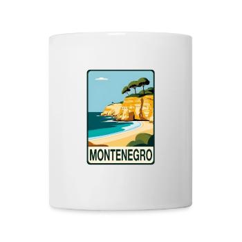 Montenegro - Tasse - Weiß - Vorne