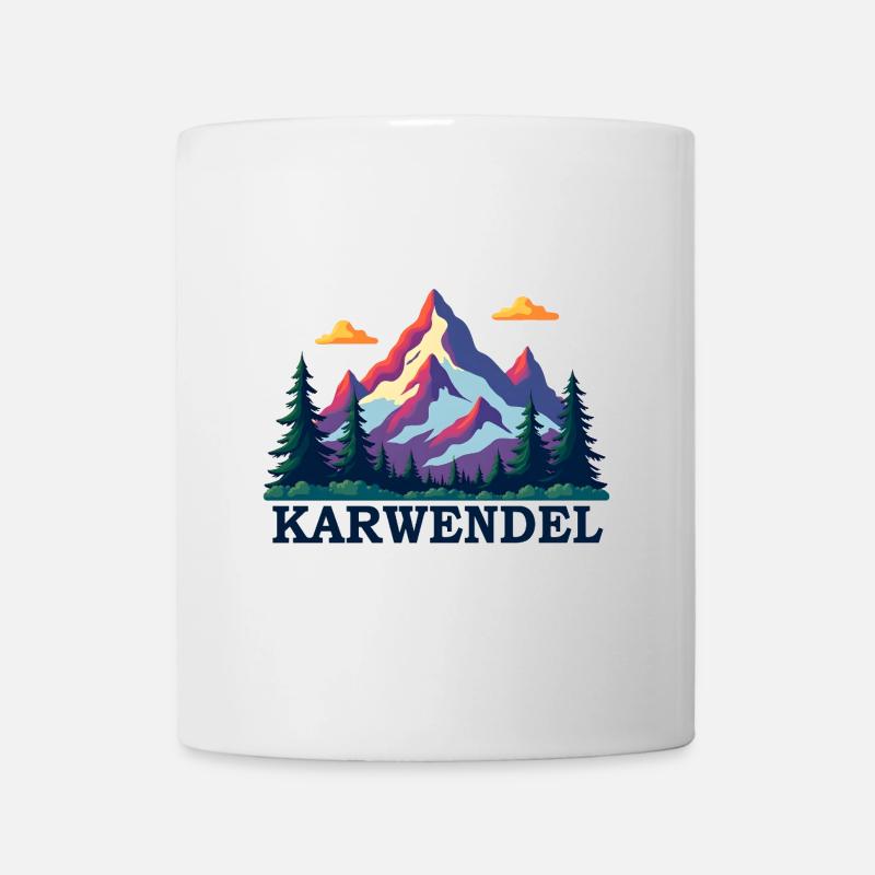 Karwendel - Tasse - Weiß