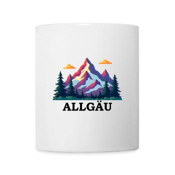 Allgäu bunt - Tasse - Weiß - Vorne
