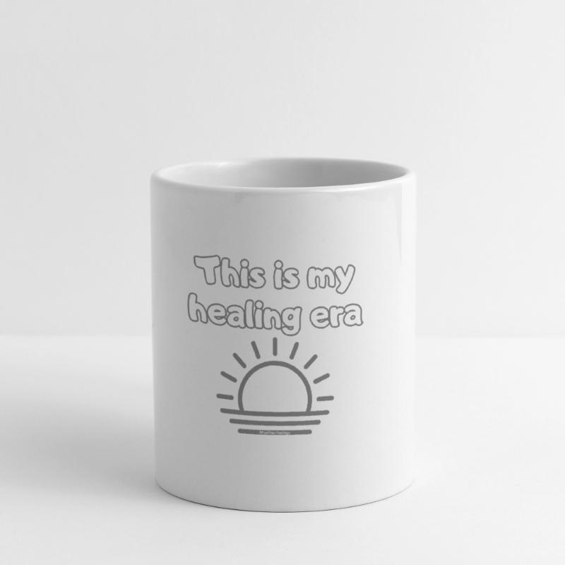 C’est mon ère de guérison #FeelYourFeelings Déclaration Mug blanc