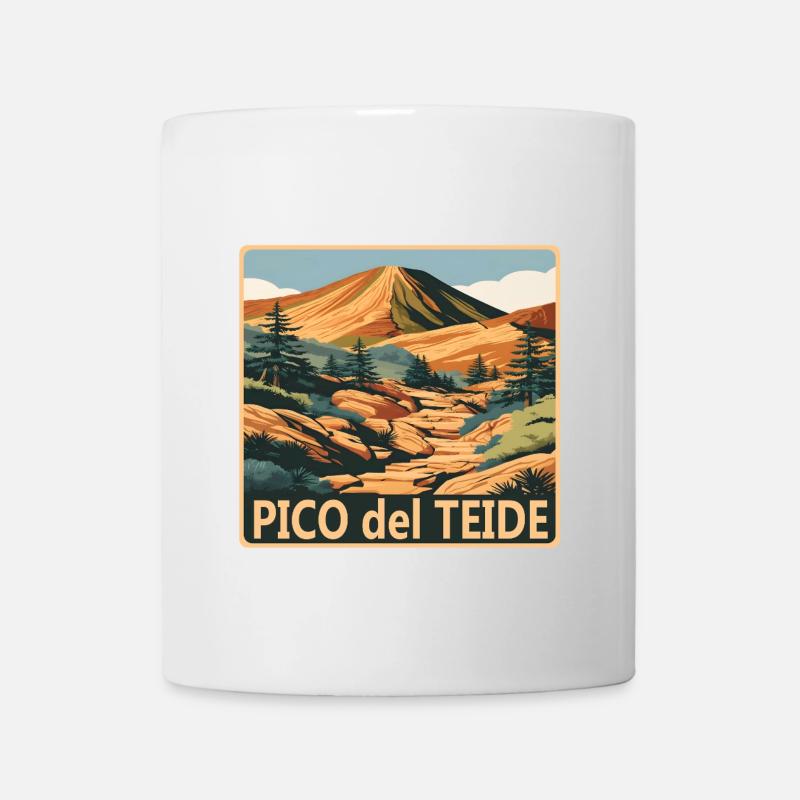 Pico del Teide Tenerife - Mug - white