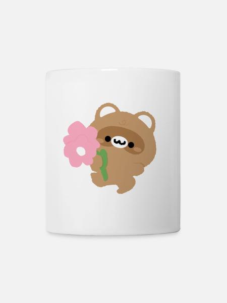 Romantischer Biber - Tasse - Weiß